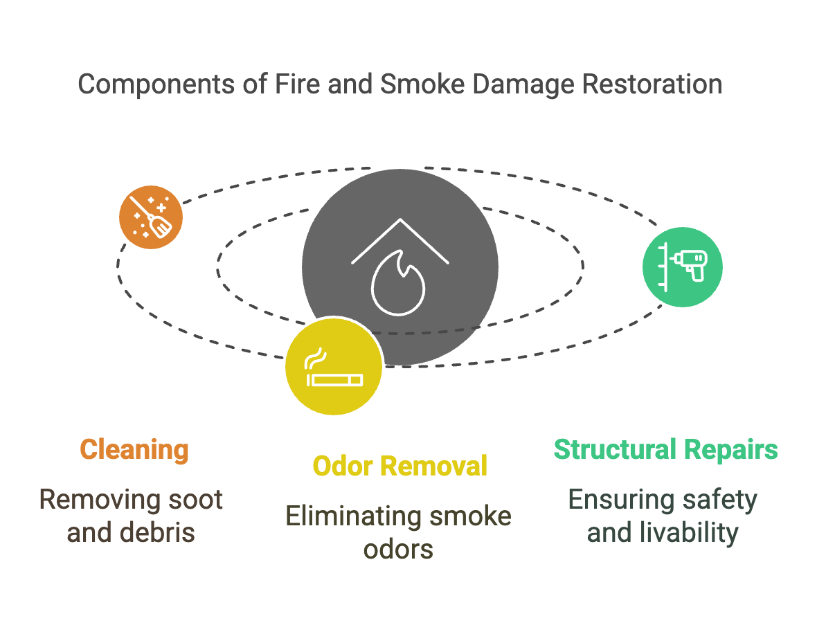 Fire and Smoke Damage Restoration